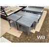 Image 2 : DISTRESSED GREY COFFEE TABLE SET