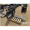 Image 2 : HYD. SKID STEER 48" PALLET FORKS