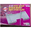 Image 2 : QUICK ATTACH 3/16 SKID STEER PLATE