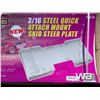 Image 2 : QUICK ATTACH 3/16 SKID STEER PLATE