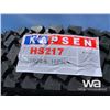Image 3 : (UNUSED) (8) KAPSEN HS217 11R24.5 TRUCK DRIVE TIRE