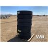 Image 2 : (UNUSED) (8) GRIZZLY 11R24.5 TRUCK TIRES