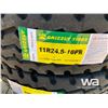 Image 3 : (UNUSED) (8) GRIZZLY 11R24.5 TRUCK TIRES