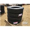 Image 2 : (UNUSED) (4) KAPSEN 11R24.5 DRIVE TIRES