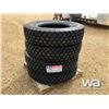 Image 2 : (UNUSED) (4) KAPSEN 11R24.5 DRIVE TIRES