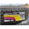 Image 3 : (UNUSED) (8) GRIZZLY 235/85R16 TRAILER TIRES