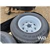 Image 3 : (UNUSED) (4) KASPEN 205/75R14 TIRES & RIMS