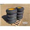 Image 2 : (UNUSED) (8) GRIZZLY 11L-15 IMPLEMENT TIRES & RIMS