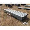 Image 2 : APPROX. (53) USED 140" STEEL ROOFING