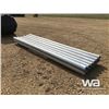 Image 2 : APPROX. (24) USED 140" STEEL ROOFING