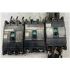 Image 1 : Lot of (3) Fuji Circuit Breakers 2-#SA103RAUL & 1-#SA102RAUL