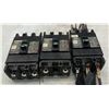 Image 2 : Lot of (3) Fuji Circuit Breakers 2-#SA103RAUL & 1-#SA102RAUL