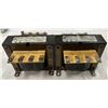 Image 2 : Lot of (2) MagneTek #636-1171 Jefferson Machine Tool Transformers