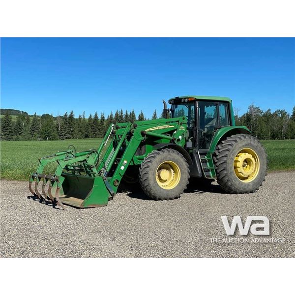 2003 JOHN DEERE 7520 MFWD TRACTOR