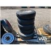Image 2 : (5) ASSORTED TIRES & RIMS