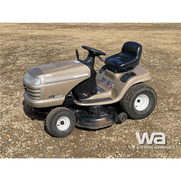 1998 CRAFTSMAN 1000 RIDING LAWN MOWER