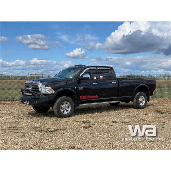 2011 DODGE RAM 3500HD LARAMIE CREW CAB PICKUP