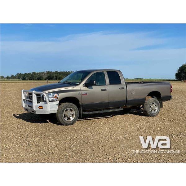 2008 DODGE RAM 2500 CREW CAB PICKUP
