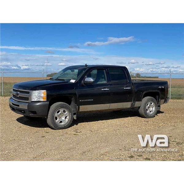 2008 CHEVROLET 1500 SILVERADO CREW CAB PICKUP