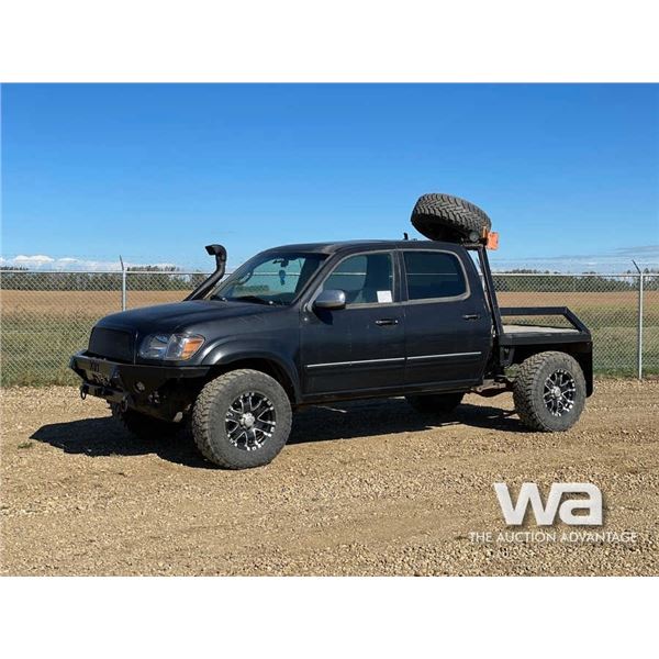 2006 TOYOTA TUNDRA CREW CAB FLAT DECK PICKUP