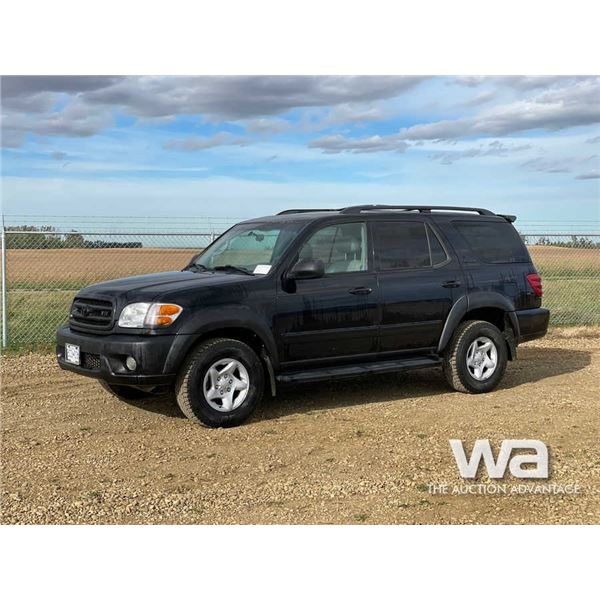 2002 TOYOTA SEQUOIA SUV