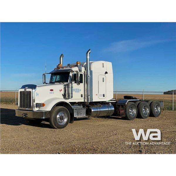2012 PETERBILT 367 TRI-DRIVE SLEEPER TRUCK