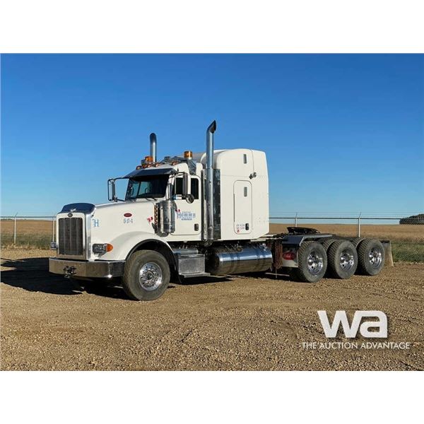 2012 PETERBILT 367 TRI-DRIVE SLEEPER TRUCK