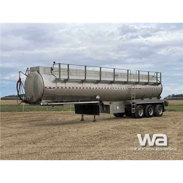 2015 LAZER INOX 44,000 LITRE TRIDEM TANK TRAILER