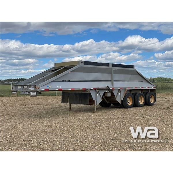 2013 MIDLAND MX3000 TRIDEM BOTTOM DUMP TRAILER