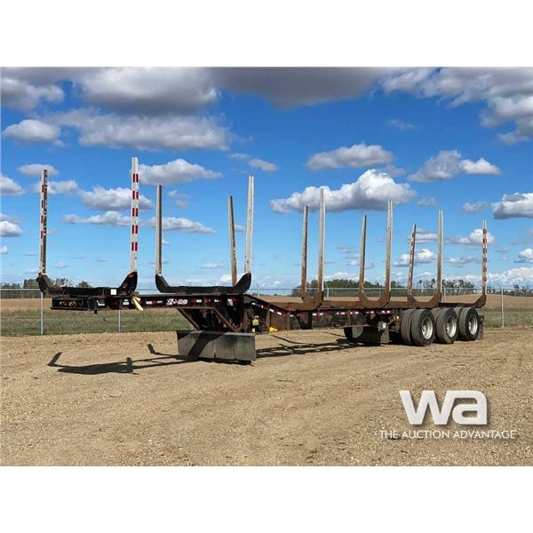 2016 BWS EZ-2-LOAD 53LD3X3T TRIDEM LOG TRAILER