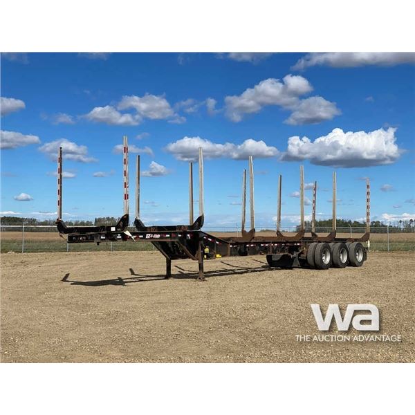 2016 BWS EZ-2-LOAD 53LD3X3T TRIDEM LOG TRAILER