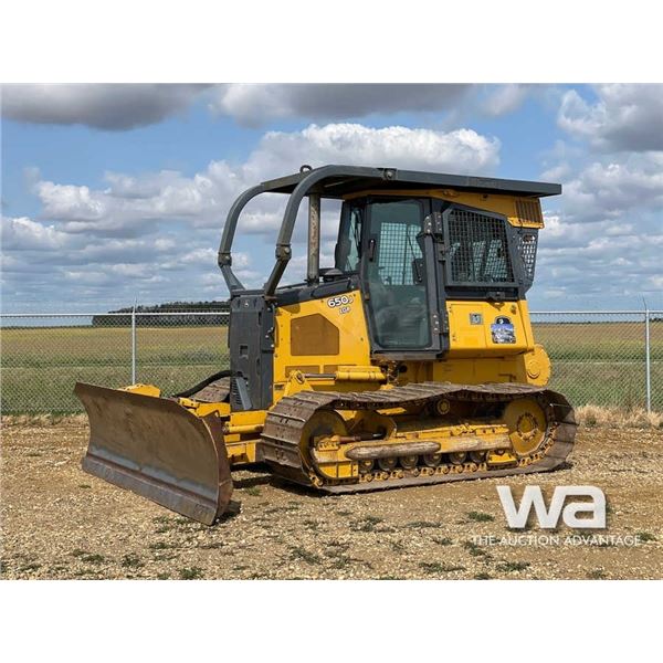 2011 JOHN DEERE 650J LGP CRAWLER DOZER