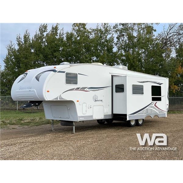 2007 FOREST RIVER 5TH WHEEL TRAVEL TRAILER