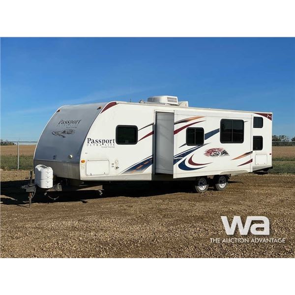 2010 PASSPORT ULTRA LITE 2910BH T/A TRAVEL TRAILER