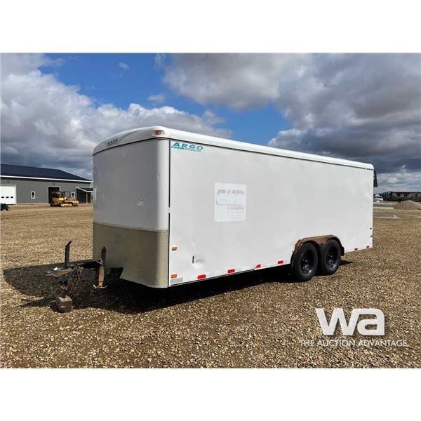 1999 ARGO TRA T/A ENCLOSED TRAILER