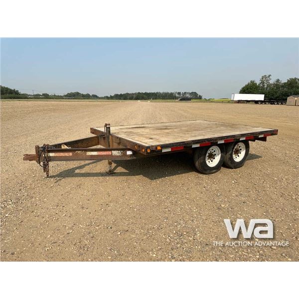 2005 SWS T/A FLATDECK TRAILER