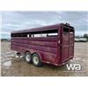 Image 4 : 1999 GOERTZEN 5TH WHEEL T/A STOCK TRAILER