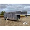 Image 2 : 1992 WY-LEE TANDEM STOCK TRAILER