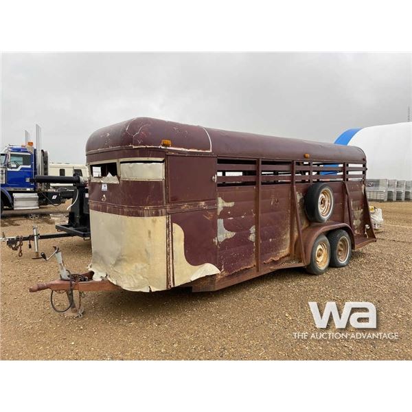 T/A STOCK TRAILER