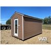 Image 1 : 8 X 16 FT. BROWN UTILITY SHED