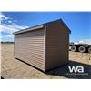 Image 4 : 8 X 16 FT. BROWN UTILITY SHED