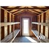Image 7 : 8 X 16 FT. BROWN UTILITY SHED