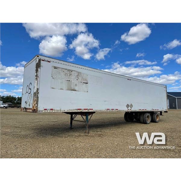 T/A STORAGE VAN TRAILER