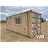 Image 2 : 8 X 20 FT. SHIPPING OFFICE CONTAINER