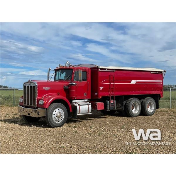 1976 KENWORTH W900 T/A GRAIN TRUCK