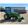 Image 2 : 2017 JOHN DEERE 3032E MFWD UTILITY TRACTOR