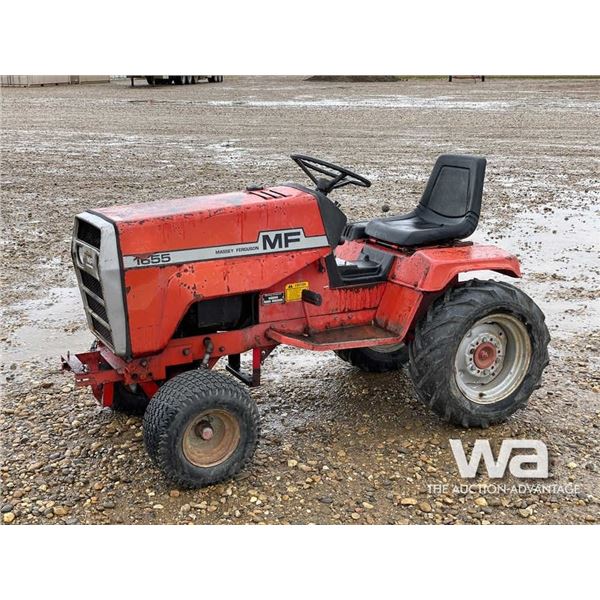 MASSY FERGUSON MF1655 SERIES 2378 GARDEN TRACTOR