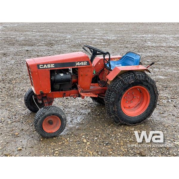 CASE 442 LAWN TRACTOR & ATTACHMENTS
