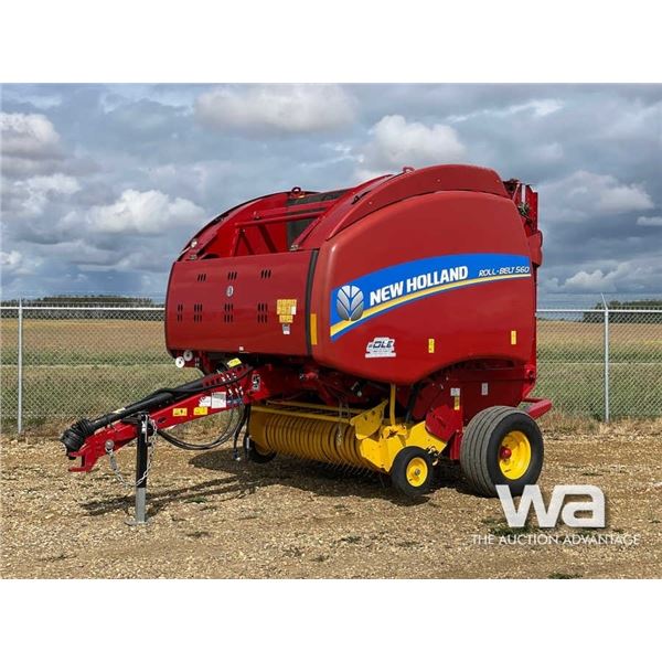 2017 NEW HOLLAND 560RB ROUND BALER