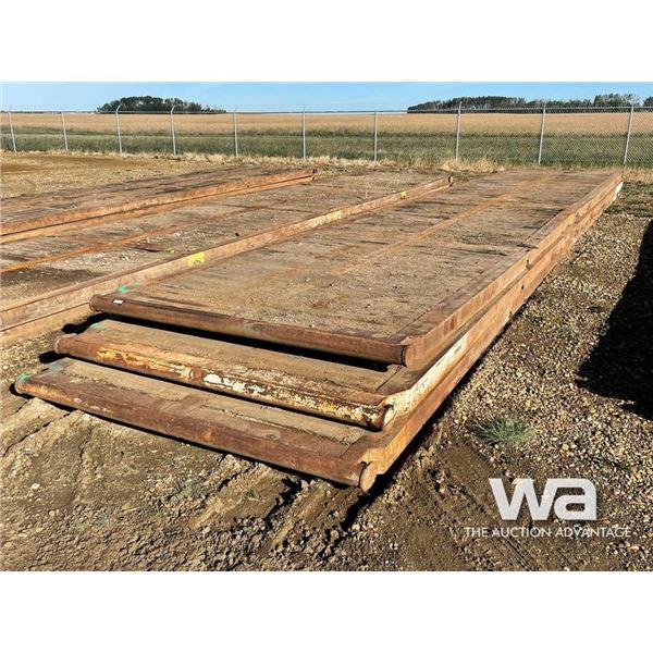 (3) 8 X 40 FT. RIG MATS